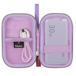 Mchoi Hard Storage Case For Anker Power Bank Usb 5.3*3.3*2.3 Inches, Purple. Fixed Price $16.73.