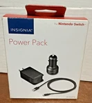 Insignia Power Pack For Nintendo Switch Adapter / Usb Car 6.5 Ft. Fixed Price $10.99.