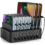 150W/35A Charging Station For Multiple Devices, Ruanszz 16 Port Usb Fast Ch.... Fixed Price $73.00.