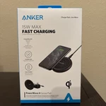 Anker Powerwave Ii 15W Wireless Charging Pad. Black (B2519JF1) Nib. Fixed Price $15.99.