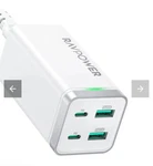 Ravpower Pd Pioneer 65W 4-PORT Desktop Charger, Usb C, Brand New. Fixed Price $45.00.