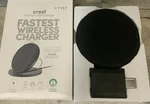Tylt 10W Qi Wireless Charging Stand/pad - Black. Fixed Price $17.99.