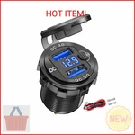 Metal Shell Usb Outlet Dual Qc 3.0: Qidoe Aluminum Socket Volt Motorcyc. Fixed Price $15.28.