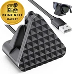 Cisain Charging Dock Compatible With Ray-ban Meta Smart Glasses Black. Fixed Price $17.04.