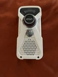Arc Eton White Hand Cranked FRX1/2 Rechargeable, Solar, Digital Radio. Fixed Price $69.99.