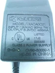 Kyocera Power Adapter Wall Plug Charger TXACA0C01 5.2VDC 400MA. Fixed Price $13.62.