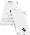 Vrurc Portable Charger 20000MAH, Fast Charging Power Bank Usb - White. Fixed Price $28.99.