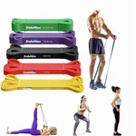 Endumax Resistance Bands Set Of 5PCS, 100% Latex Workout For Home Gym. Fixed Price $32.00.