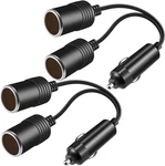 Pluspoe To Car Cigarette Lighter Splitter Adapter Power Charger Port, 12V 24. Fixed Price $14.12.