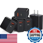 5 Pack Usb Wall Charger Block Boxeroo Dual Port Pd Power Delivery Type. Fixed Price $41.36.
