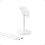 Anker 15W Magnetic Wireless Charging Station QI2 Certified Magsafe-compatible. Fixed Price $27.19.