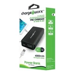 Chargeworx CX6542BK Premium Power Bank, Black (open Box). Fixed Price $17.99.