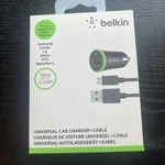 Belkin Universal Car Usb Charger + Cable 10W. Fixed Price $12.99.