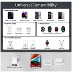 Ucomx W-312-PRO Nano 3-IN-1 Wireless Charging Station White. Fixed Price $31.72.