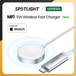 Ugreen Mfi Apple Watch Wireless Magnetic Fast Charger 5W Usb For Series 9 8 7. Fixed Price $59.99.