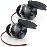 2PCS Rv Usb Outlet 72W Aluminum Alloy 12V/24V Charging Ports, Gibbab 36W PD3.0. Fixed Price $32.06.