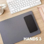 Pout Hands Splitmax 3-IN-1 Wireless Charging Mouse Pad Fast Qi Dust Gray. Fixed Price $15.90.