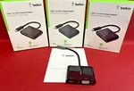 Belkin Usb To Vga Charge Adapter - Thunderbolt 3 60W AVC001BTBK For Macbook. Fixed Price $9.94.