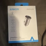 Anker Powerdrive Alloy Dual Usb 2-PORT Fast Car Charger Silver. Fixed Price $20.00.