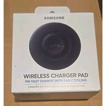 New Genuine Samsung Wireless Charger Pad 9W Fast With Fan Cooling Oem. Fixed Price $19.99.