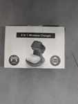 2 In 1 Wirless Charger ( Black ) Watch & Earbud. Fixed Price $11.02.