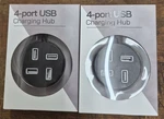 Orbit 4 Port Usb Charging Hub 2 Lot Set Nib Free Shipping. Fixed Price $9.99.
