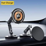 Magnetic Wireless Car Charger & Phone Holder 15W Fast Charging, Easy-paste Mou. Fixed Price $35.00.