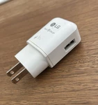 Travel Adapter (lg) White Fast Charge Single Port MCS-H06WP. Fixed Price $7.00.