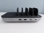 Satechi Desktop Dock 5 Multi-device Charging Station Qi 2 Usb Ports. Fixed Price $40.00.