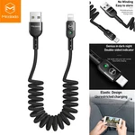 Mcdodo Carplay Cable Usb To Iphone Charging Coiled Fast Charger Cord. Fixed Price $11.99.
