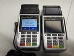 Two First Data Fd 410 Wireless Credit Card Terminals - One Power Adapter. Fixed Price $19.41.