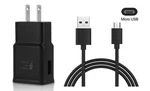 Fast Rapid Wall Charger+charging Cable Cord For Samsung Galaxy J3 J7 S6 S7 Black. Fixed Price $5.99.