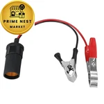 Inch Cigarette Lighter Extension Cord, 12V Car Battery 1PC, Black&red. Fixed Price $8.96.