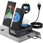 Wireless Charger For SAMSUNG,300W 10 Charging Station, 65W Usb .... Fixed Price $62.15.