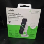 New White Belkin Boostcharge Pro Magnetic Wireless Charging Stand Retail Pkg. Fixed Price $34.49.