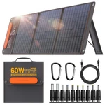 60W Portable Solar Panel Chargers With 15V Usb And 18V Dc, IP65 Waterproof So.... Fixed Price $173.84.