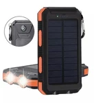 Portable Solar Power Bank Charger For Cell 20000MAH Iphone & Android. Fixed Price $23.32.