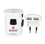 Skross World Travel Pro Plus Usb White Charging Adapter. Fixed Price $35.20.