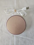 Gabba Goods Rapid Charge Wireless Pad For Charging Smartphones Rose Gold. Fixed Price $10.00.