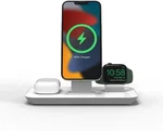 Mophie 3-IN-1 Stand Magsafe Charger For Iphone, Apple Watch, Airpods. Fixed Price $49.66.