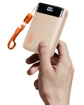 Iniu Portable Charger, Smallest 22.5W 20000MAH Usb & Mini Size, Beige. Fixed Price $54.90.