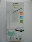 Ihome IH-LP2002W Color Led Lamp + Universal Usb Charging White New. Fixed Price $64.99.