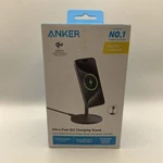 Anker Maggo Ultra Fast QI2 Magsafe Wireless Charging Stand Black - New, Open Box. Fixed Price $30.00.