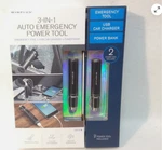 Winplus 3-IN-1 Auto Emergency Power Tool + Usb Car Charger Bank(nwb). Fixed Price $37.12.