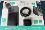 Ihome Magnetic Power Bank Charging Set Wireless Fast Charge Brand New Black. Fixed Price $26.99.