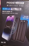 Pocket Juice Wireless Pro 10,000 Mah Internal Battery Power Bank Portable Charge. Fixed Price $19.99.