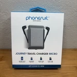Phonesuit Santa Monica Journey Travel Charger Micro- New. Fixed Price $24.99.