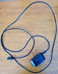 Lg Black Travel Adapter STA-U34WVI 100-240V -50/60HZ 0.1A. Fixed Price $8.00.