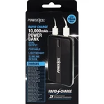 Powerxcel Bank Black, 10,000 Mah Rapid Portable Charger - New. Fixed Price $9.99.
