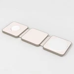 QI2 Wireless 3-IN-1 Folding Charging Pad Stone White Heyday. Fixed Price $19.99.